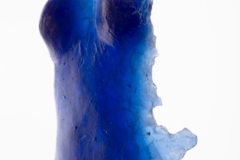 Ediiton III <br/>Torso blue glass 20 x 10 x 15 inches<br/> 2020